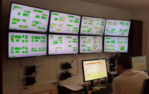 Pilotage visuel et intuitif de l’état des lits