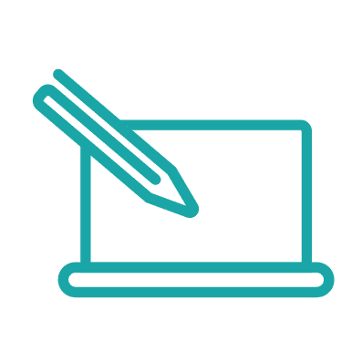 Pictogramme espace de travail